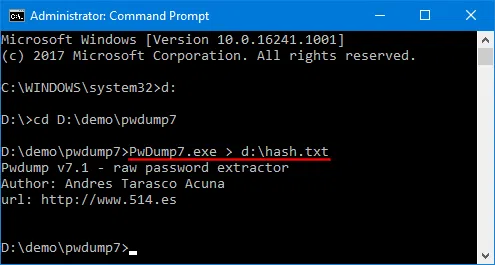 Crack Windows 10 Password using John the Ripper