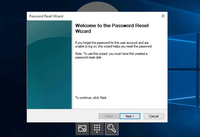 Password Reset Disk 